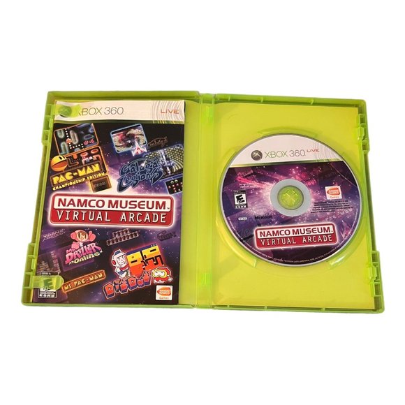 Namco Museum Virtual Arcade Microsoft Xbox 360 Game Complete - Picture 3 of 3